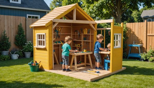 Comment construire une cabane pour les enfants