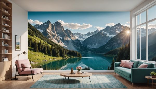 Pourquoi le papier peint panoramique revient fort