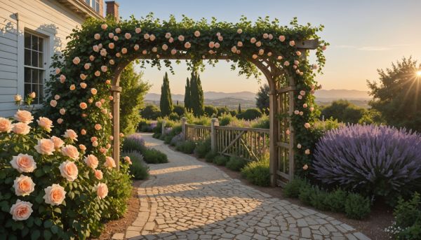 Pourquoi le rosiers grimpant illumine votre jardin