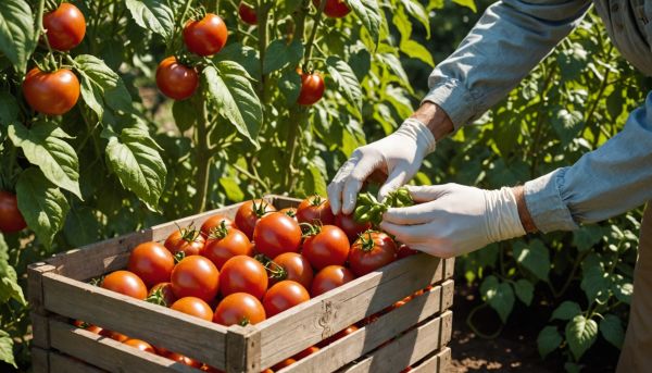 Récolter des tomates juteuses tout l été entier